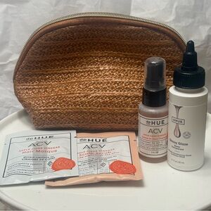 dphue ACV travel minis Hair Care Set with Straw Pouch